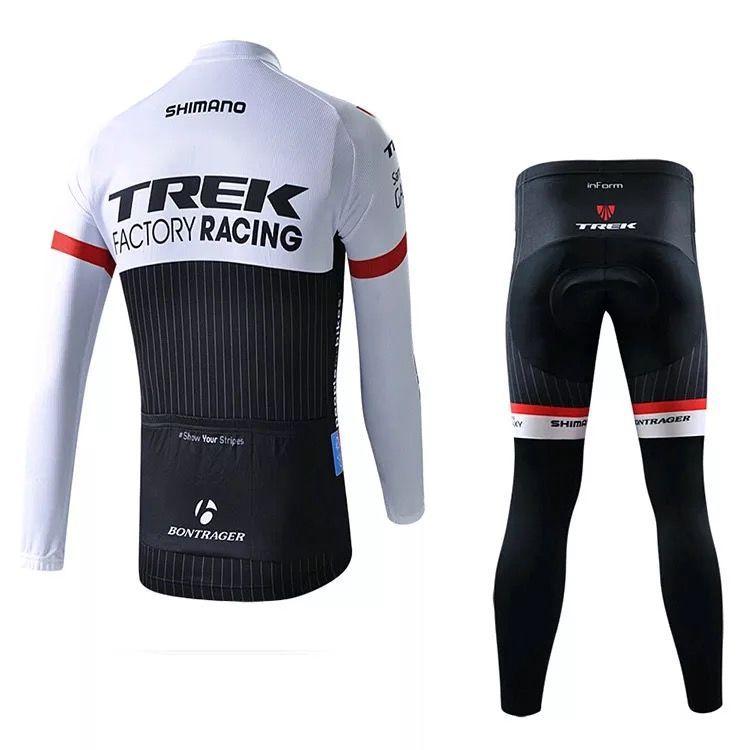Product Introduction of TREK Thin Spring and Autumn Sports Mountain Self-Made Bicycle Clothing Thin Long-Sleeved Cycling Clothes Suit Breathable for Men and Women 2