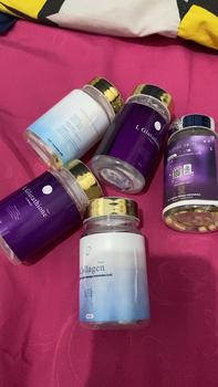 Product Review of Royal Skin BPOM Mencerahkan Kulit Isi 1 Botol | Suplemen Kecantikan | Kapsul Pemutih Kulit Memutihkan from ˢ**ˣ 1