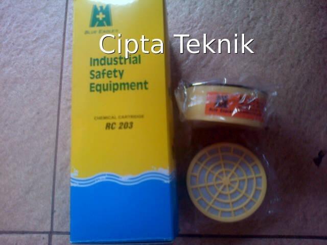 Filter Cartridge Masker Blue Eagle Asli RC 203