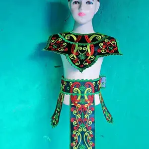 bordir kostum tari adat dayak anak Fashion