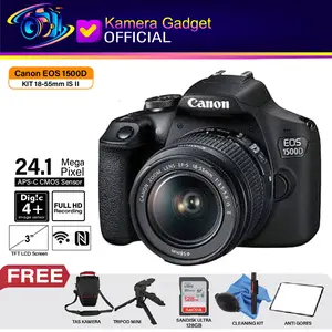 CANON EOS 1500D KIT 18-55MM IS II - CAMERA DSLR ORIGINAL