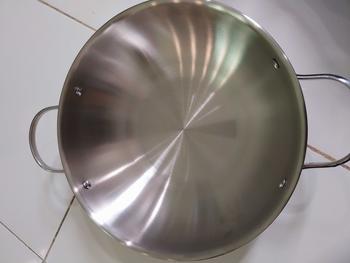 Product Review of SUPRA Wok 28cm stainless steel SUS 304 impact bottom professional cookware series / Peralatan masak penggorengan from I**e 0