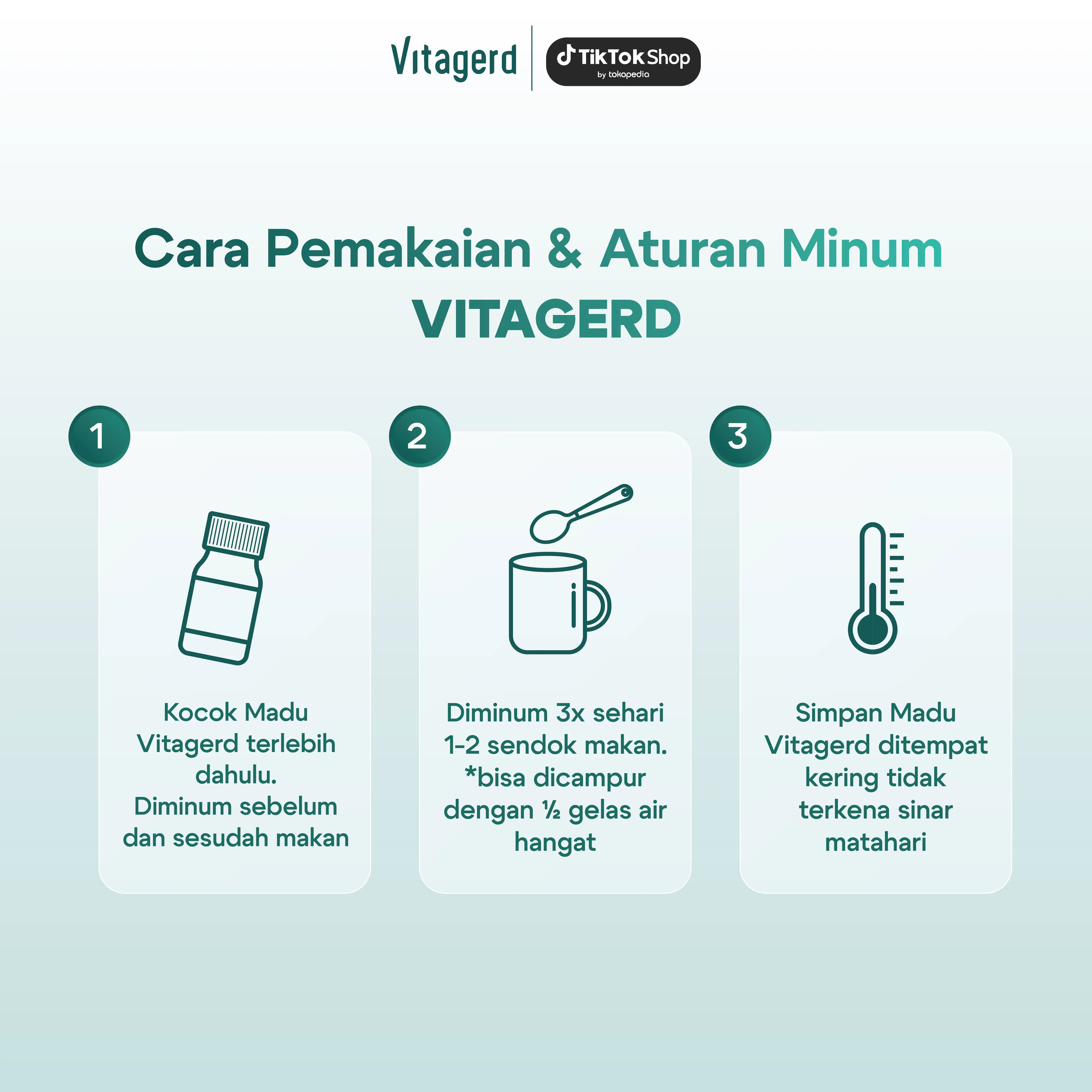 Vitagerd - Madu Lambung Membantu Masalah Asam Lambung, Gerd, Mual, Muntah dan Ganguan Pencernaan - BPOM & Halal MUI | Organik