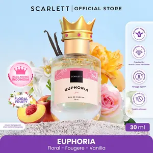 Scarlett Whitening Eau De Parfum Euphoria 30ml Perfume Wangi