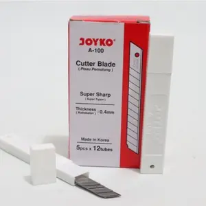 Isi Cutter Kecil Joyko A100 Pack Isi 5 PCS Pemotong Pengiris Potong Murah Bervariasi Kualitas Terbaik