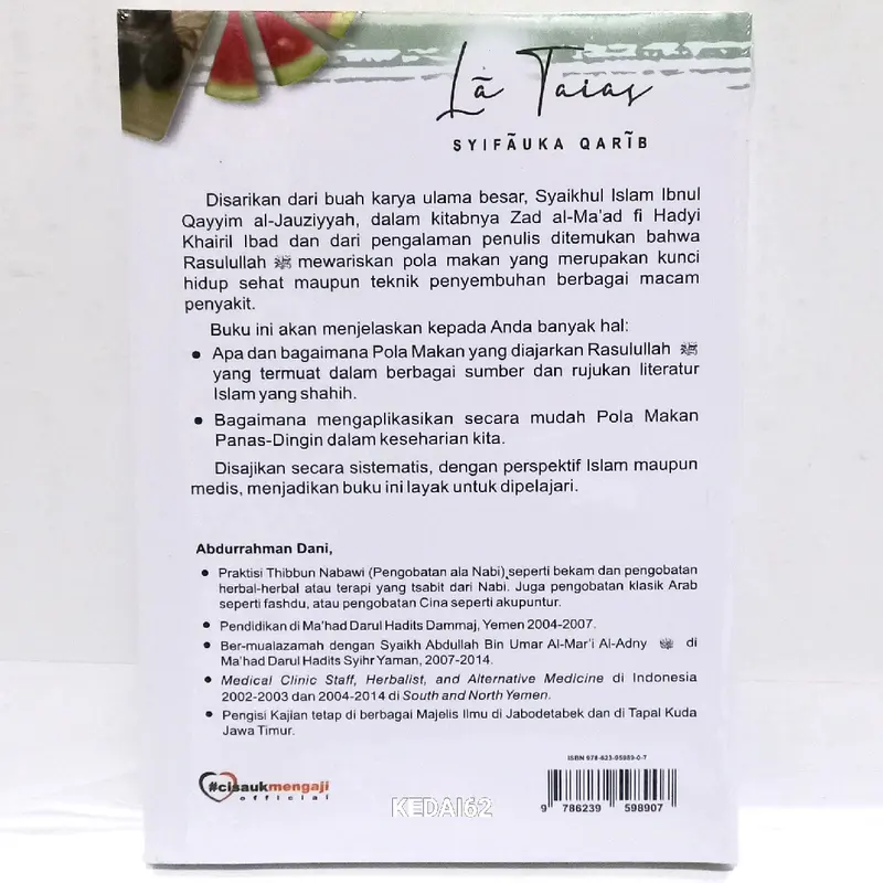 La Taias Jangan Putus Asa Syifauka Qarib Kiat Hidup Sehat Dengan Konsep Panas Dingin : Abdurrahman Dani Habits Resep Psychology 4