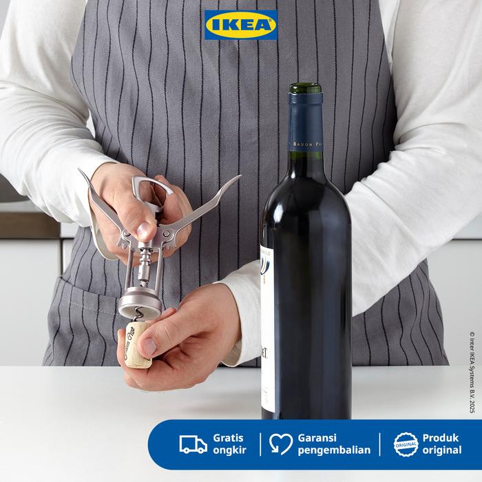 Gambar IKEA IDEALISK Pembuka Botol Anggur Serbaguna Stainless Steel dari IKEA Indonesia Kota Administrasi Jakarta Timur Tokopedia