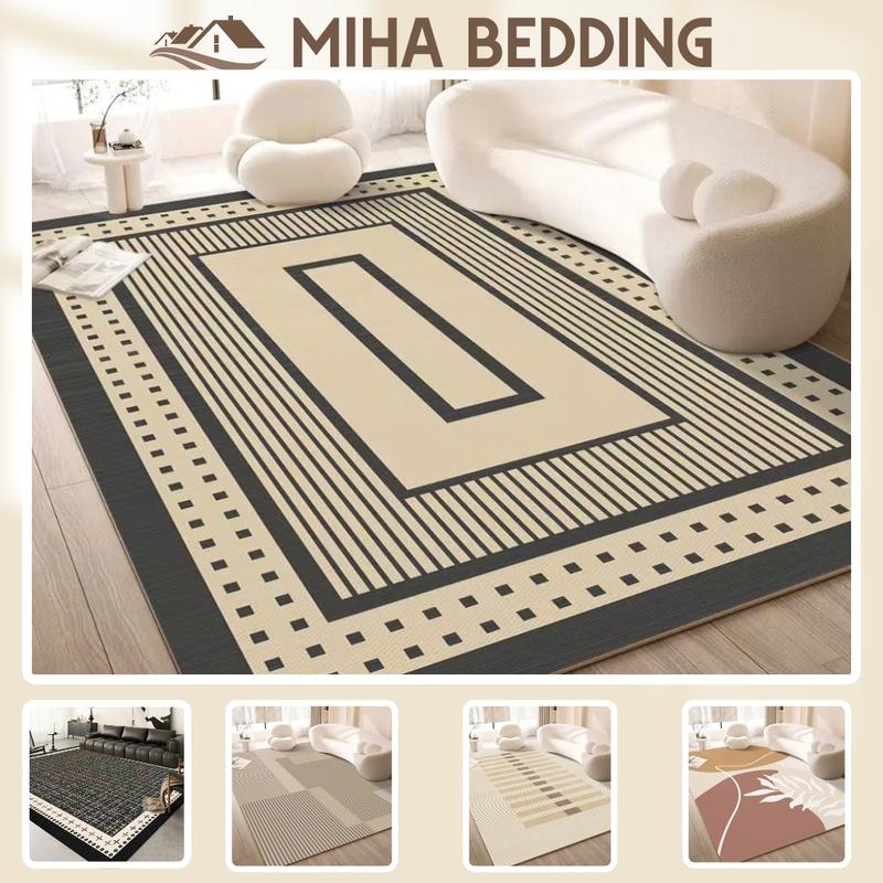 Tặng thảm bali Thảm trải sàn phòng khách phòng ngủ Thảm lót sàn Bali Nỉ Lì in 5D Thảm chân giường có đủ kích cỡ lớn nhỏ