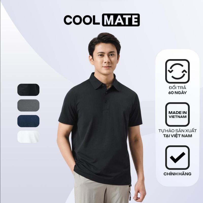 Áo Polo nam Excool Siêu nhẹ chống UV thấm hút tốt - Coolmate