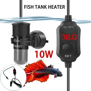 Kisame Aquarium Heater Pemanas Mini Akuarium Adjustable Heating Rod - SC-07A010