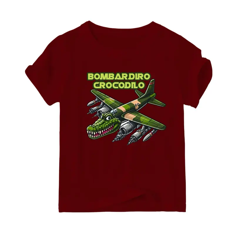 Kaos Anak Viral Anomali Bombardiro Crocodilo 5