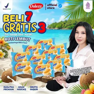 Dalezz Roti Lembut Manis Creamy Rasa Susu dan Santan  - Camilan Praktis & Lezat