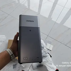 UGREEN NAS DH2300 2-Bay 60TB Max Remote Access, Beginner Friendly System, 4GB LPDDR4X RAM,1GbE, 4K HDMI, Network Attached Storage