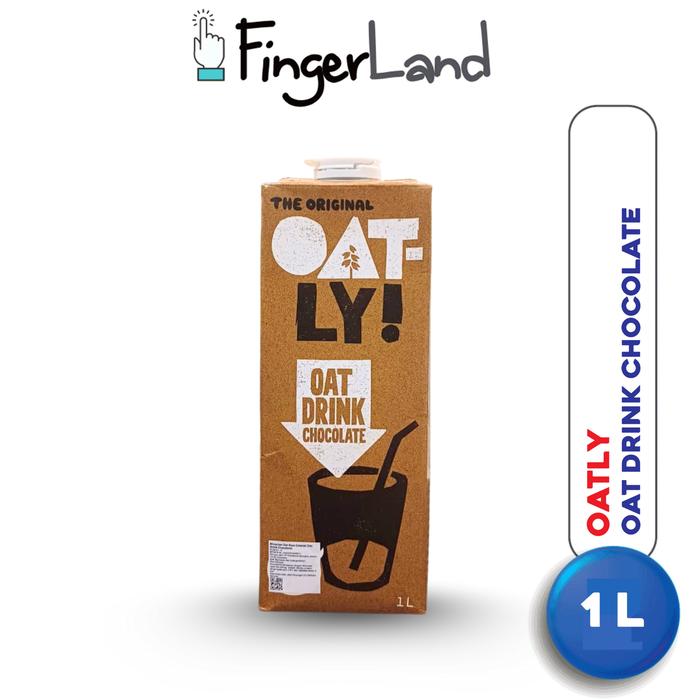 Gambar Oatly Oat Drink Chocolate 1 Liter Susu Oat Gandum Coklat dari FingerLand Kota Administrasi Jakarta Pusat Tokopedia