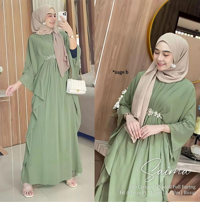 Product Introduction of Larist Baju Kaftan Wanita Terbaru 2025 Gamis Simple Elegan Kaftan Lebaran Mewah Gamis Kaftan Kondangan Dress Pesta Muslim Remaja Dewasa Busui Friendly Gaun Maxi Hitam 17