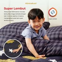 Gambar Kintakun Sprei Rumbai 160 / 180 B4 Aesthetic Minimalis DLUXE Sarung Bantal Guling Karet Benang Kain [KAMAR RUMAHKU] - Candramawa, 180 x 200 dari Kamar Rumahku Kota Bandung 2 Tokopedia