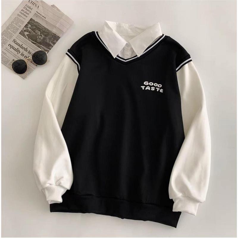 SILVANESSA SETELAN GOOD TASTE SPORTY SETELAN CELAN KULOT BISA ORDER TERPISAH READY WARNA HITAM PUTIH BAHAN KAIN FLEECE 0