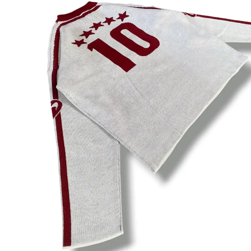 JANGO Knit Sweater Boxy Maroon | Knit Jersey | Sweater Rajut Unisex Premium Knitwear Pria Wanita 4