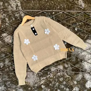 Floren Sweater Anak - Sweater Rajut Anak - Sweater Rajut Terbaru Anak 2 -12 Tahun