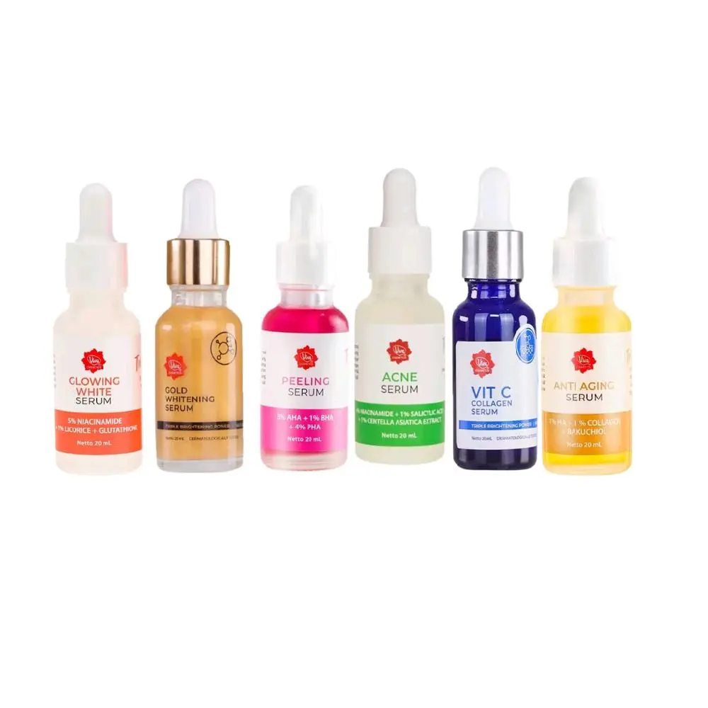 VIVA SERUM Series| Viva Serum Wajah Anti Aging serum | Glowing Serum | Peeling Serum
