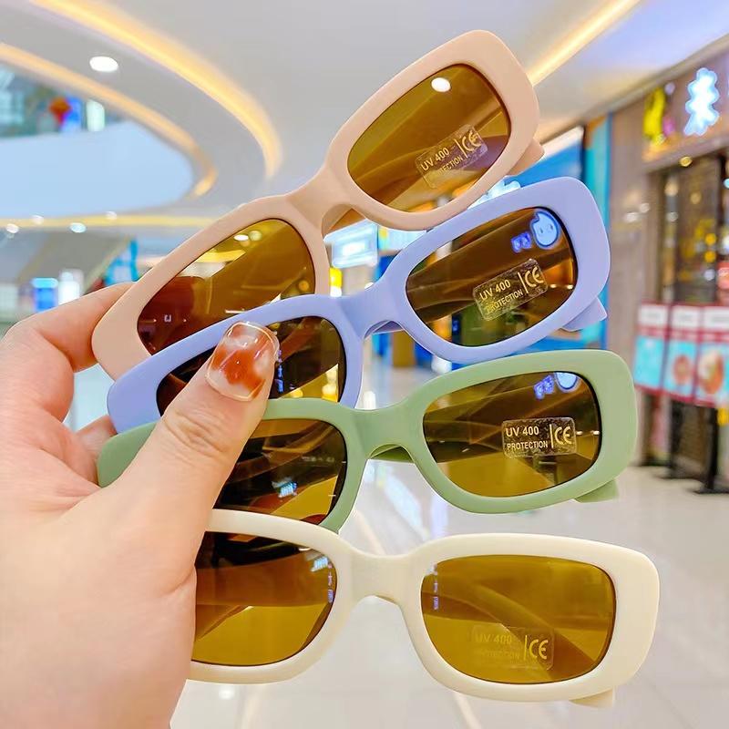 Kacamata Anak Retro KM04 Berkualitas Tinggi dengan Perlindungan UV Unisex 0
