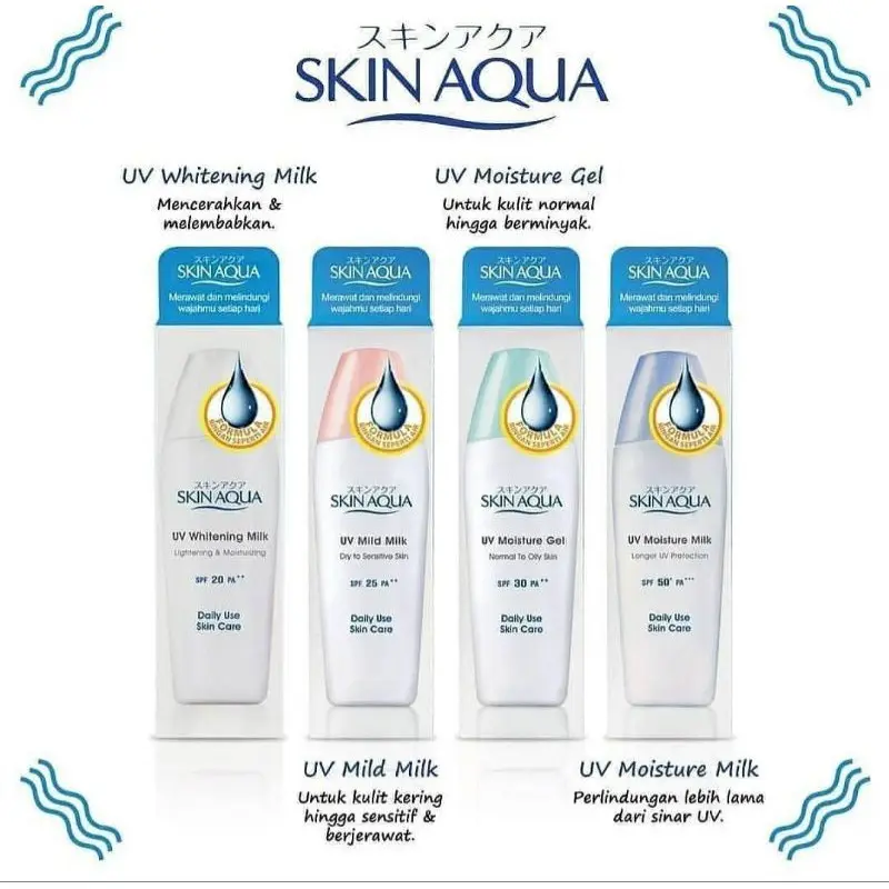 SKIN AQUA SUNSCREEN + MOISTURIZER 1