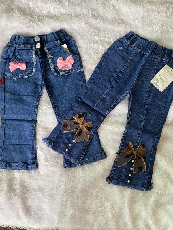 PROMO 2PCS CELANA JEANS ANAK PEREMPUAN / JEANS DENIM ANAK CEWEK 3