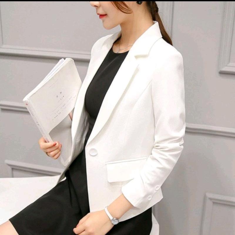 Product Introduction of NEW!! FASHION TERKINI/BLAZER WANITA FORMAL/JAS WANITA MASA KINI/JAS BISNIS WANITA/JAS KANTOR WWANITA 7