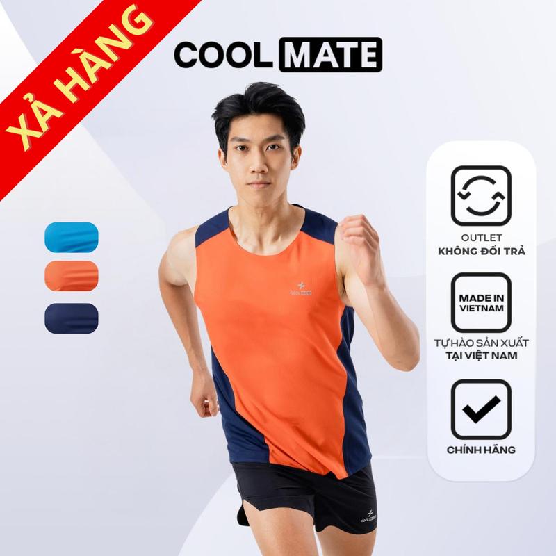 Áo thun chạy bộ không đường may CoolFast - Coolmate