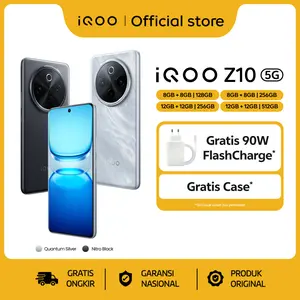 [DHIARCOM APPROVED] vivo iQOO Z10 , 7300mAh + 90Watt, Snapdragon 7s Gen 3, AnTuTu 822,705, 120Hz Quad-Curved AMOLED, 50MP Sony IMX + OIS