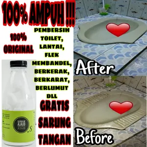 SERBUK AJAIB PEMBERSIH TOILET WASTAFEL KERAMIK LANTAI Kuning
