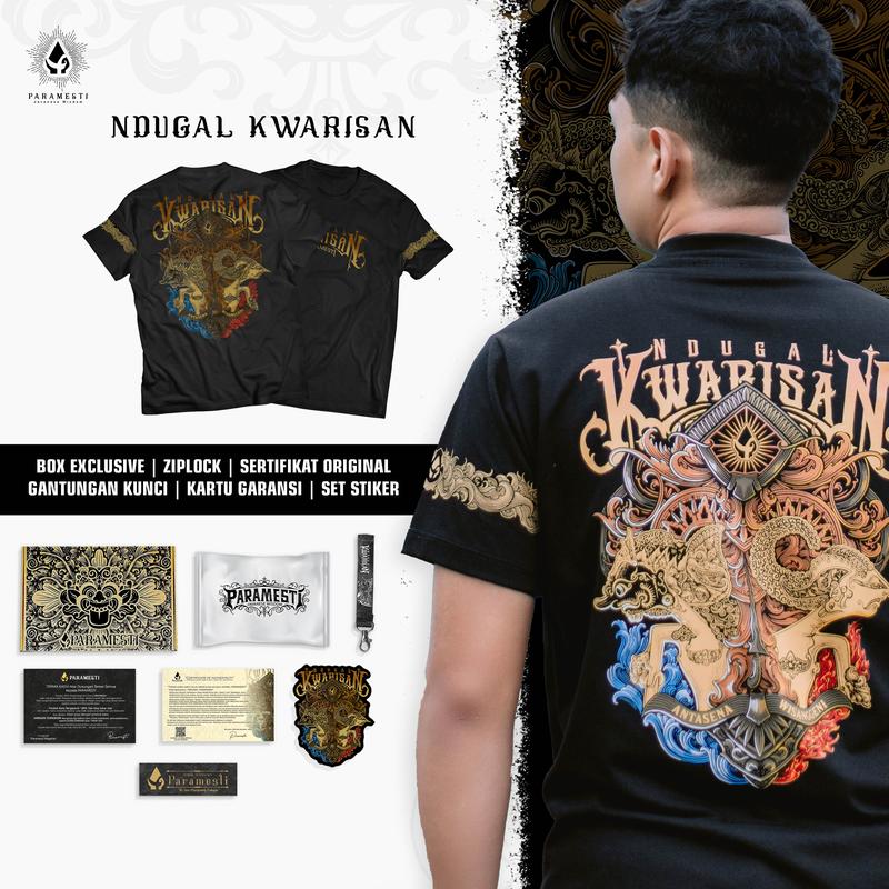 Paramesti Tshirts Kaos Jawa Ndugal Kwarisan Budaya Wayang Pria Pramesti Distro Cewek Cowok Manual Plastisol Cotton Combed 24s Terbaru Jumbo Estetik Kekinian Unik Viral Keren Bergaransi XXL Autentik Kata kata Filosofi Pitutur Otentik Original Terlaris 7