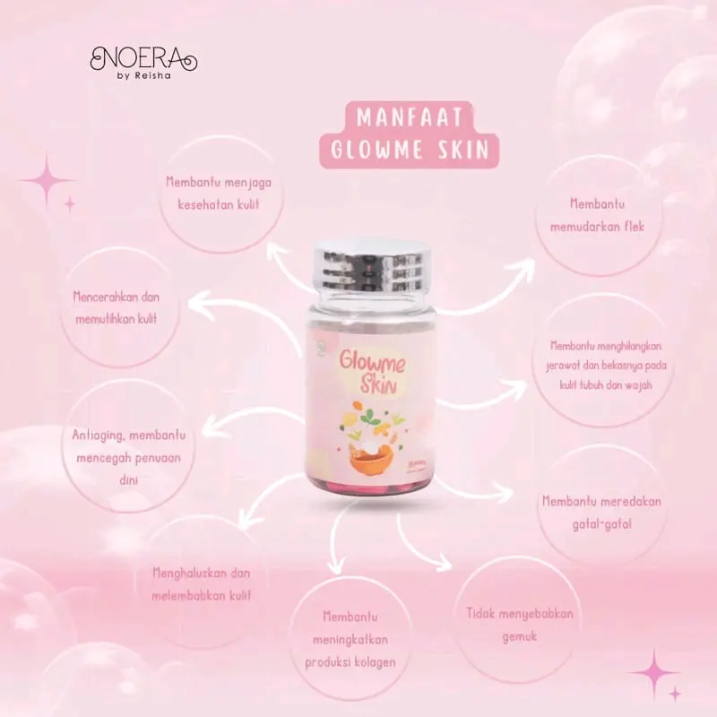 Noera Whitening Capsule | Noera Glow Me skin | 10× Extra Whitening Booster | Capsule 1