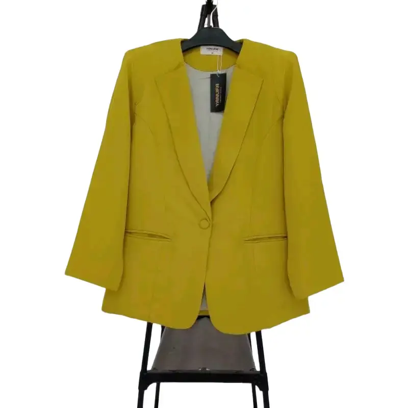 Blazer wanita formal semi formal model terbaru kancing 1 Basic Casual High Kantor Atasan