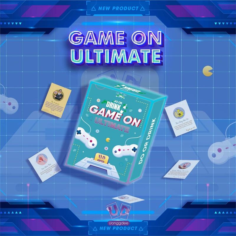 UONGGDEE Bộ Bài Drinking Game Phiên Bản "Trò Chơi" - Game On- Noc Out Giải Trí…