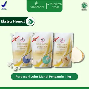 PURBASARI Lulur Mandi Pengantin 1000g