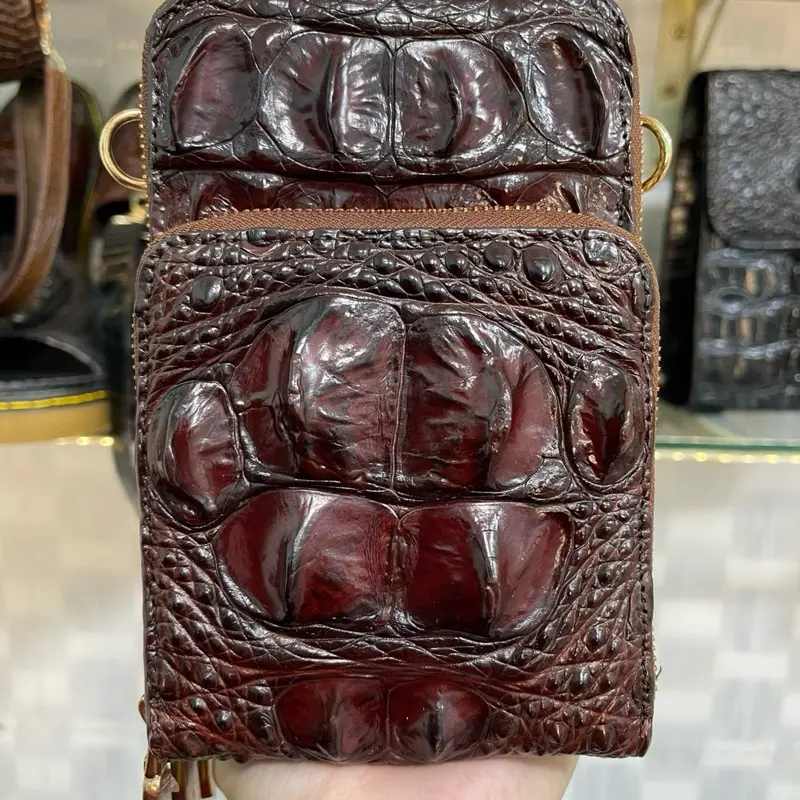 Túi đeo chéo đựng điện thoại da cá Đeo Vai size 19*12 5
