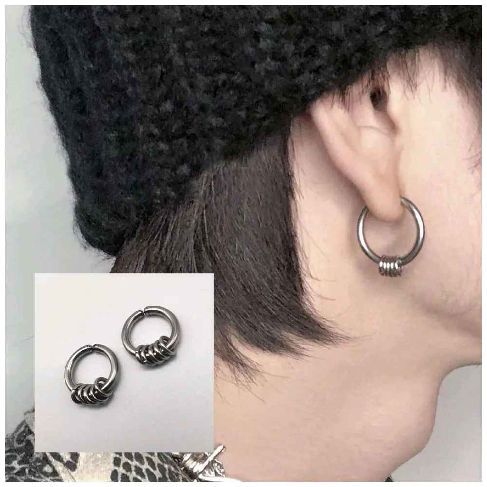 ANTING JEPIT TANPA TINDIK BANDUL RING TITANIUM ANTI KARAT PRIA DAN WANITA Earrings Liontin ANTING JEPIT TANPA TINDIK BANDUL RING TITANIUM ANTI KARAT PRIA DAN WANITA Earrings Liontin