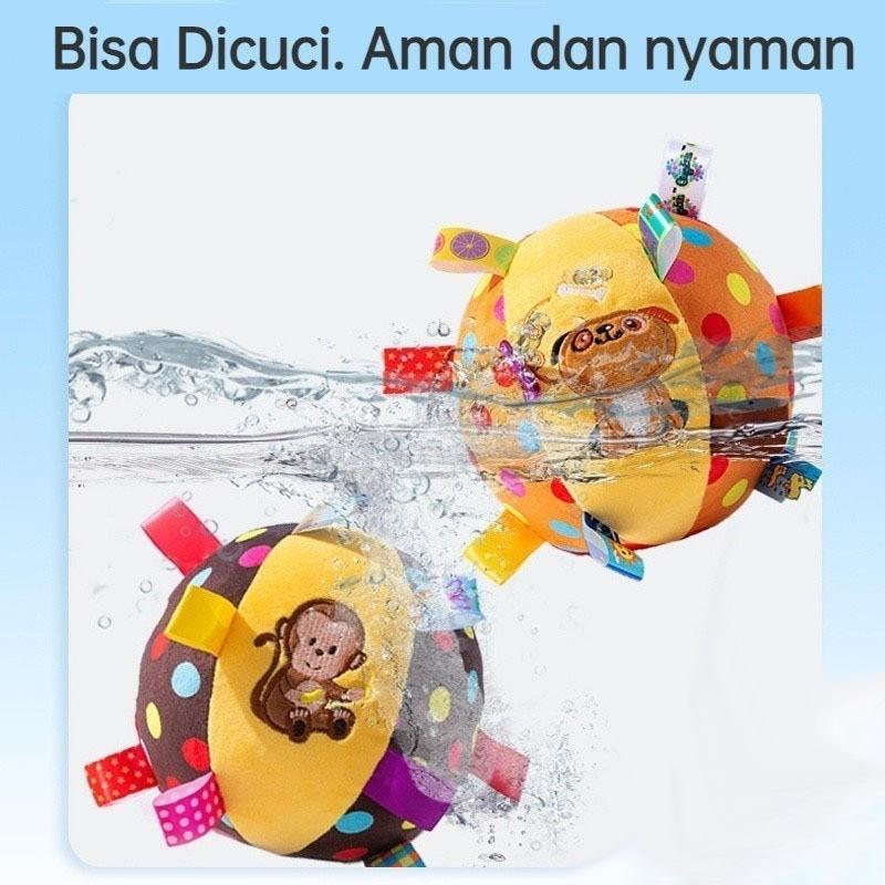 Dog Toys / Bola Mainan Anjing Dan Kucing / Mainan Boneka Jingle Ball Anjing Kucing / Interactive Pet Toy 6