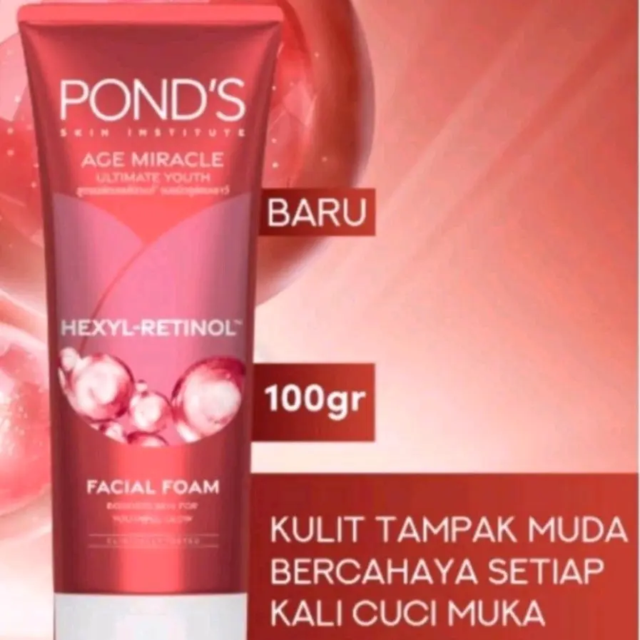 PONDS AGE MIRACLE HEXCYL RETINOL FACIAL FOAM