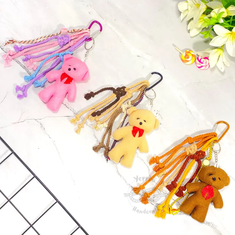 Bag Charm Boneka Keychain Gantungan Kunci Aksesoris Tas 1