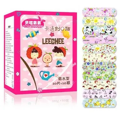 Cute Handy Plaster 1Box 10packet (100s) Local Stock Healthcare Aid
