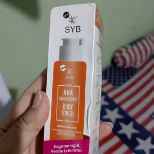 【BEST SELLING】- NEW SYB Toner Badan Angkat Daki 100ml dengan Glycolic Acid Niacinamide & Vitamin C untuk Kulit Cerah Halus dan Bersih
