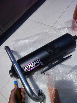 Product Review of knalpot standar racing bass adem original enk muffler pnp nmax mio beat genio pcx aerox levy adv150 vario dan motor lainnya Motorcycle from M**ン 2