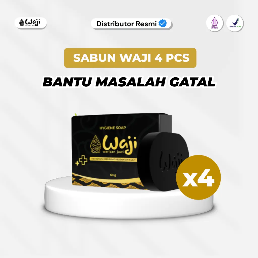 4 PCS SABUN WAJI