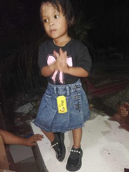 Product Review of SETELAN ROK CELANA JEANS TIGA KANCING ANAK PEREMPUAN from R**p 0
