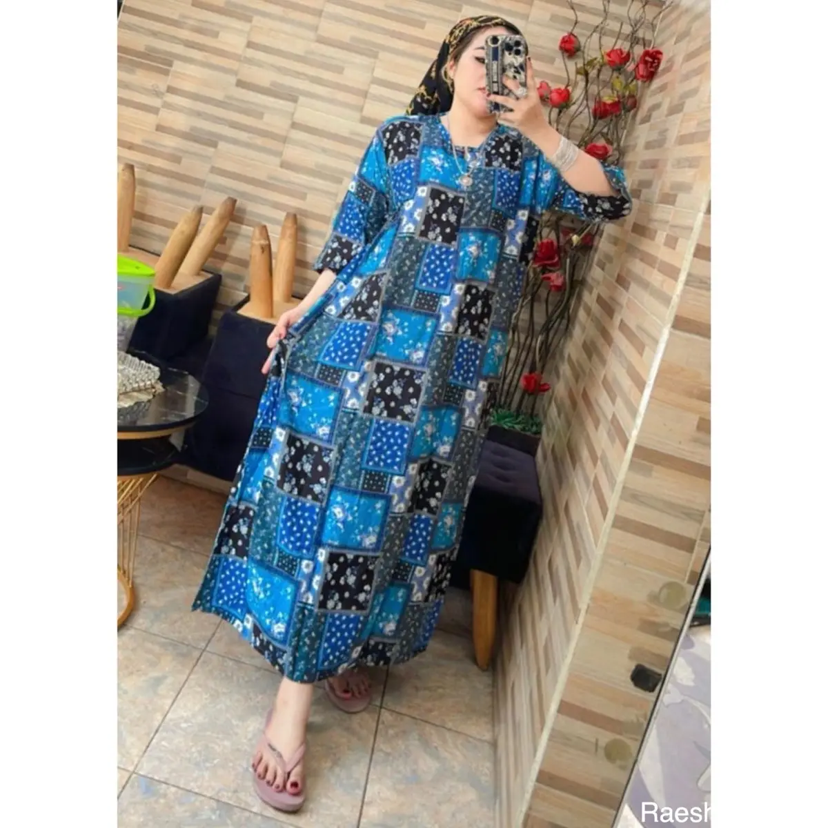 Tertawan inidia dress by rahem