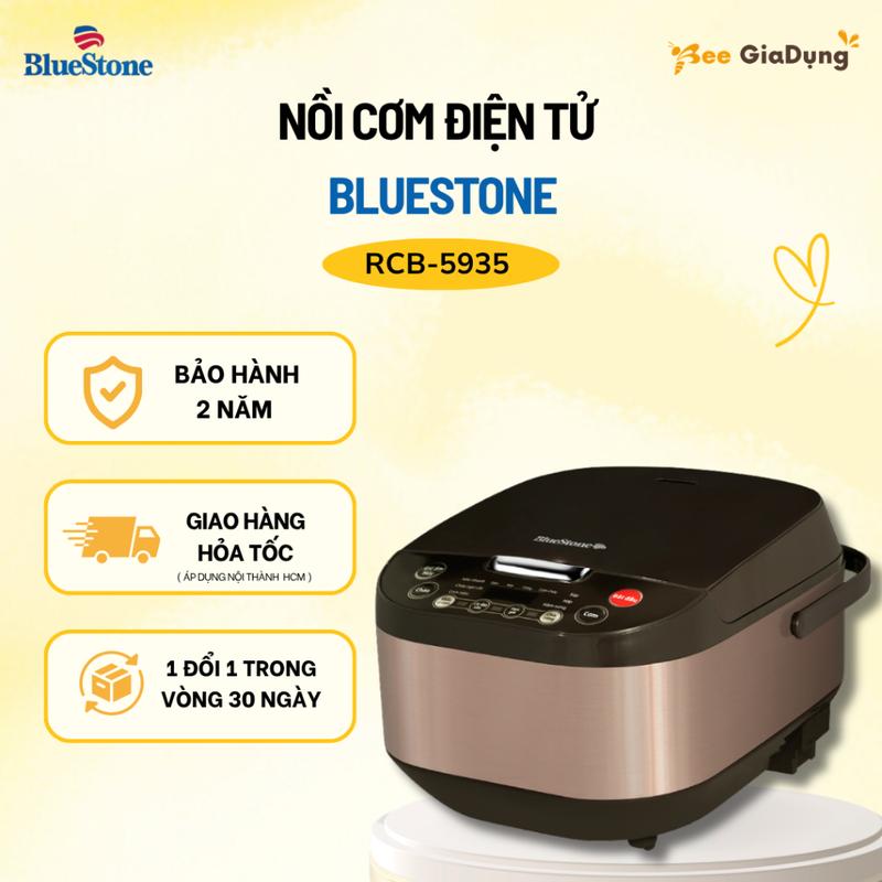Nồi Cơm Điện Tử BlueStone RCB-5935 Đa Năng - Bee Gia Dụng VN (1.5L - 750W)