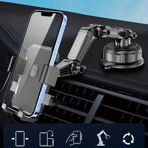 吸盤式スマホホルダー、ダッシュボード用、大型トラック用ナビゲーション向けセンターコンソールマウント