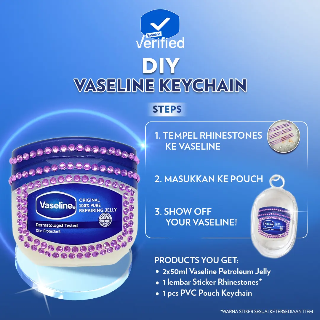 [FREE STIKER+POUCH-DIY VASELINE] Petroleum 50ml 2x